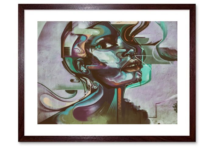 Street Art Framed Prints